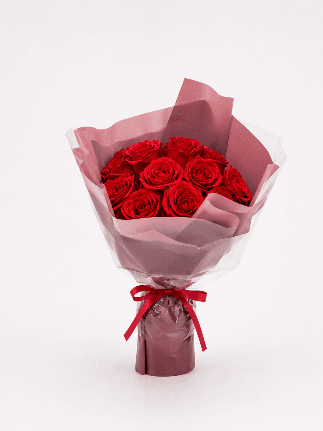 Buquê de 15 Rosas Importadas (Apenas Rosas! Não Acompanha Folhagens)