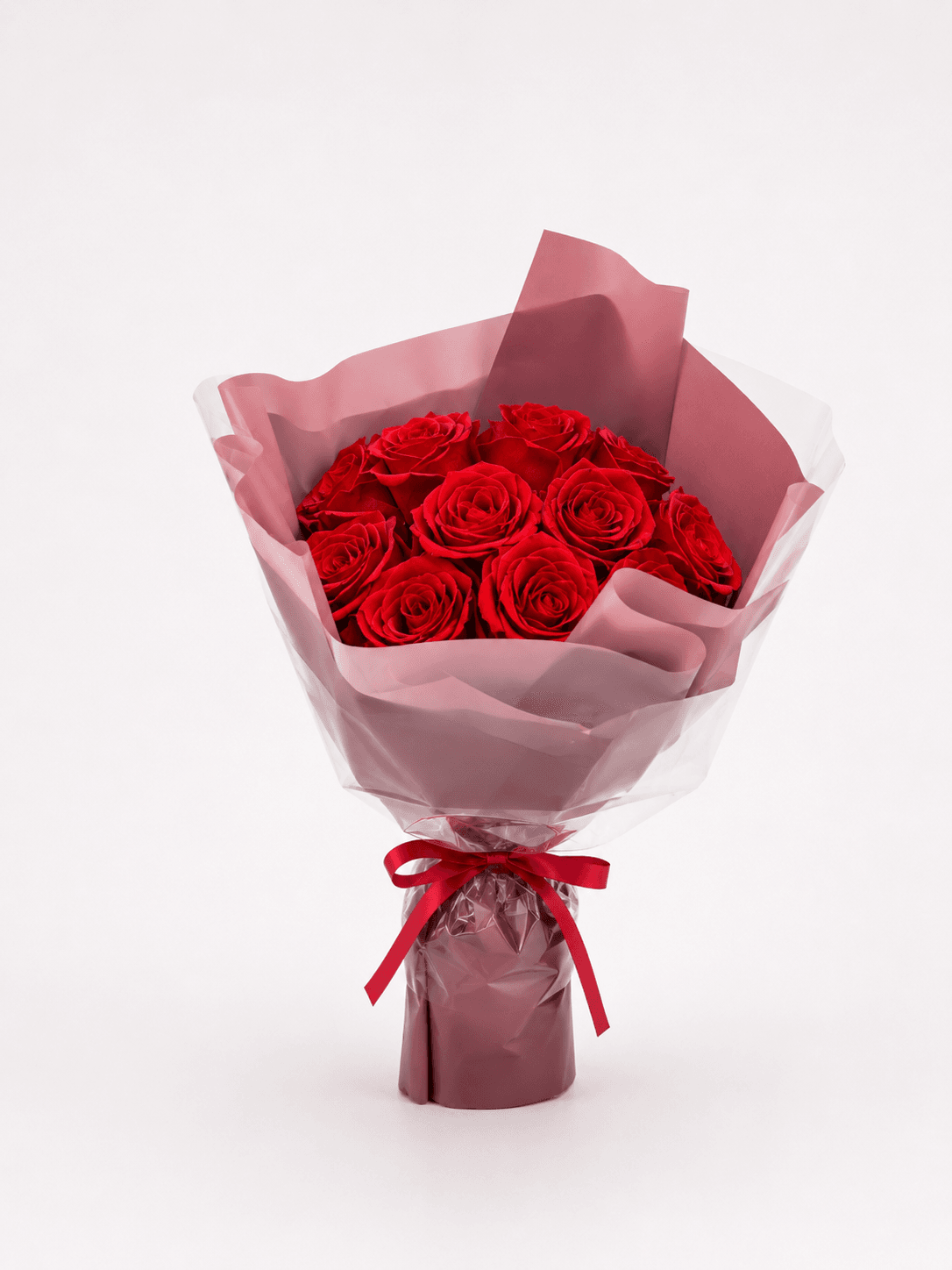Buquê de 15 Rosas Importadas (Apenas Rosas! Não Acompanha Folhagens)