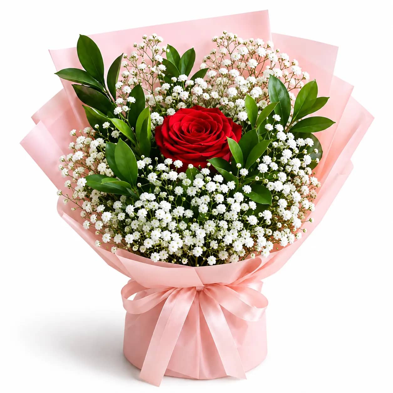 Arranjo Uma Rosa, Todo Meu Amor – Rosa Vermelha Importada