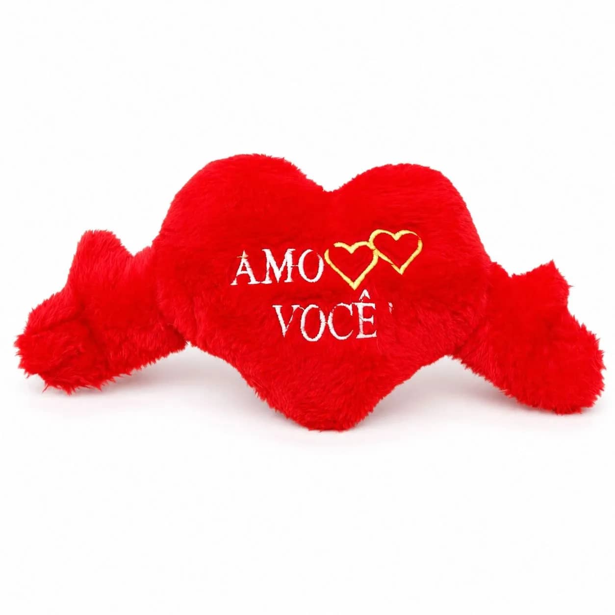 Coração de Pelúcia Mãozinha – Amo Você (45cm)