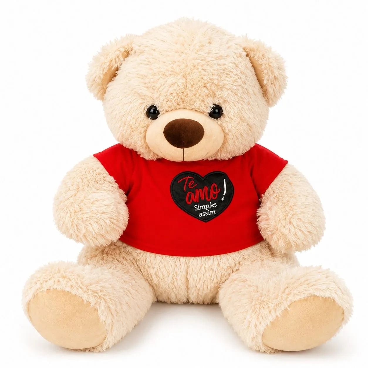 Urso de Pelúcia Grande Te Amo – Simples Assim (65cm)