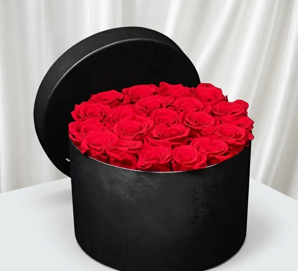 Box Luxo de Rosas Importadas